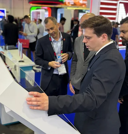 Match-Trader platform demo at an expo